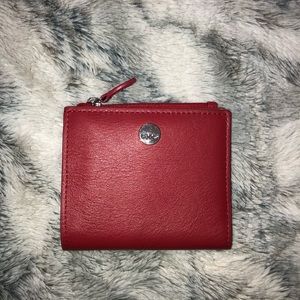 Faux leather wallet